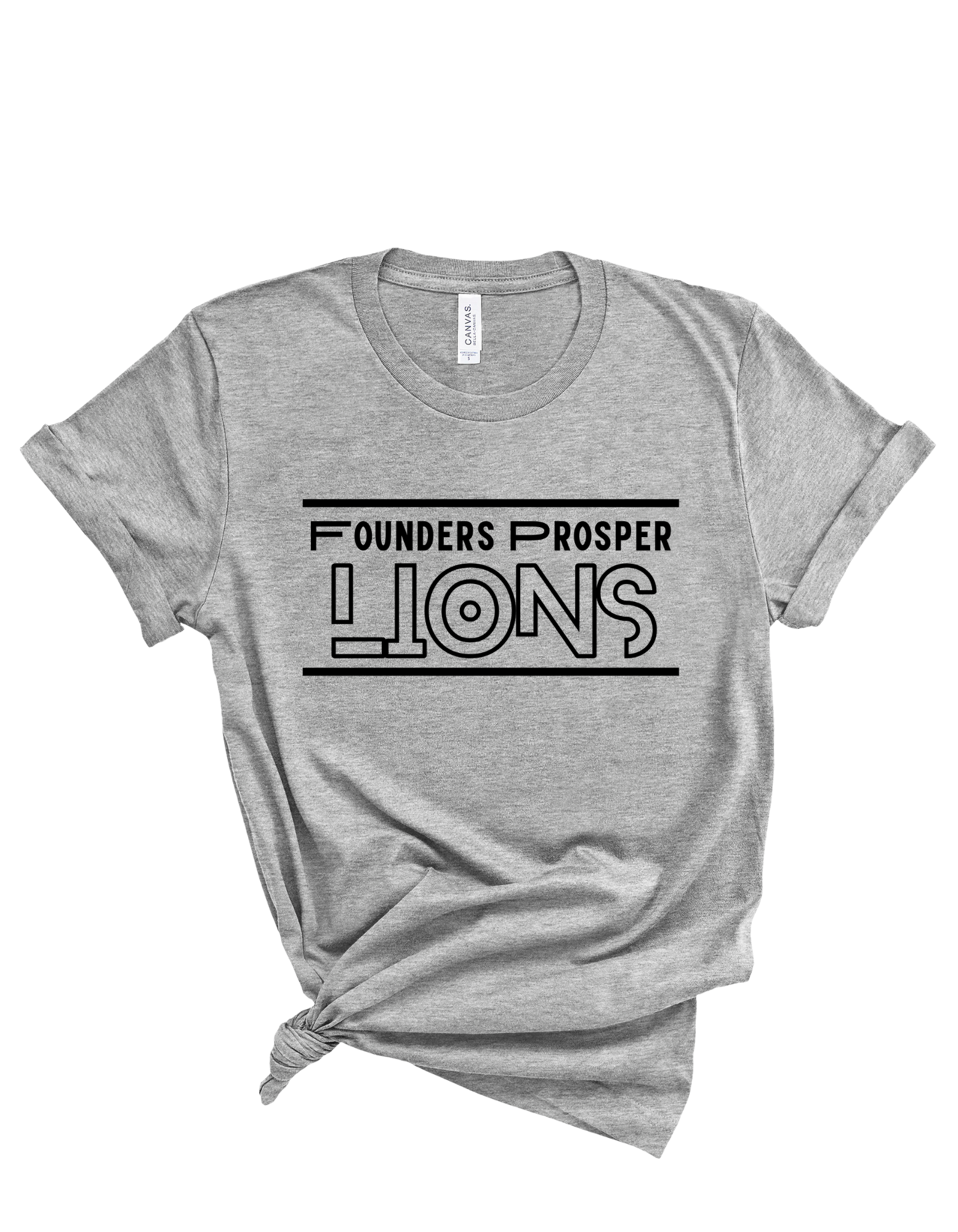 Founders Prosper Lions - Athletic Heather Short Sleeve  Main Image